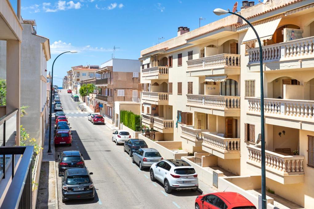 M1 Gran Apartamento Cerca Del Mar En Mallorca Con 2 Banos Apartman Colonia de Sant Jordi Kültér fotó